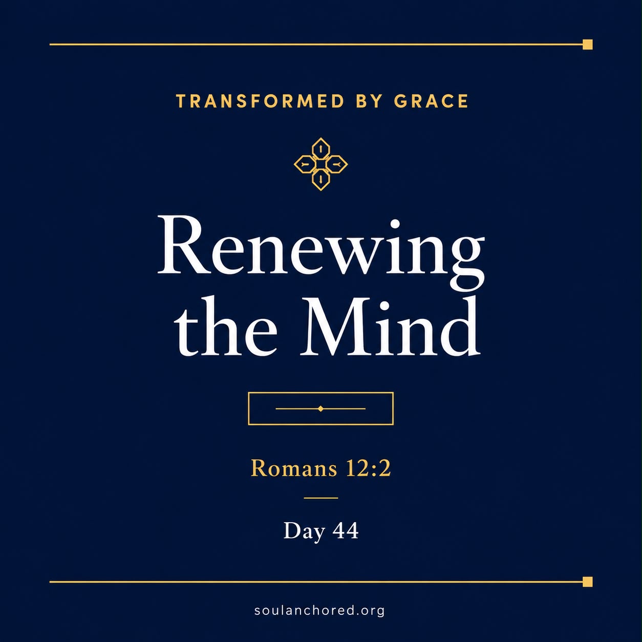 Day 49 devotional - Becoming Who You Already Are - Soul Anchored
